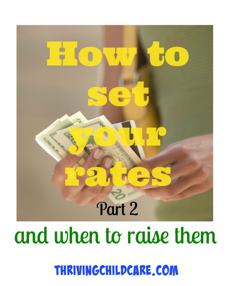 How to set your rates Pt. 2