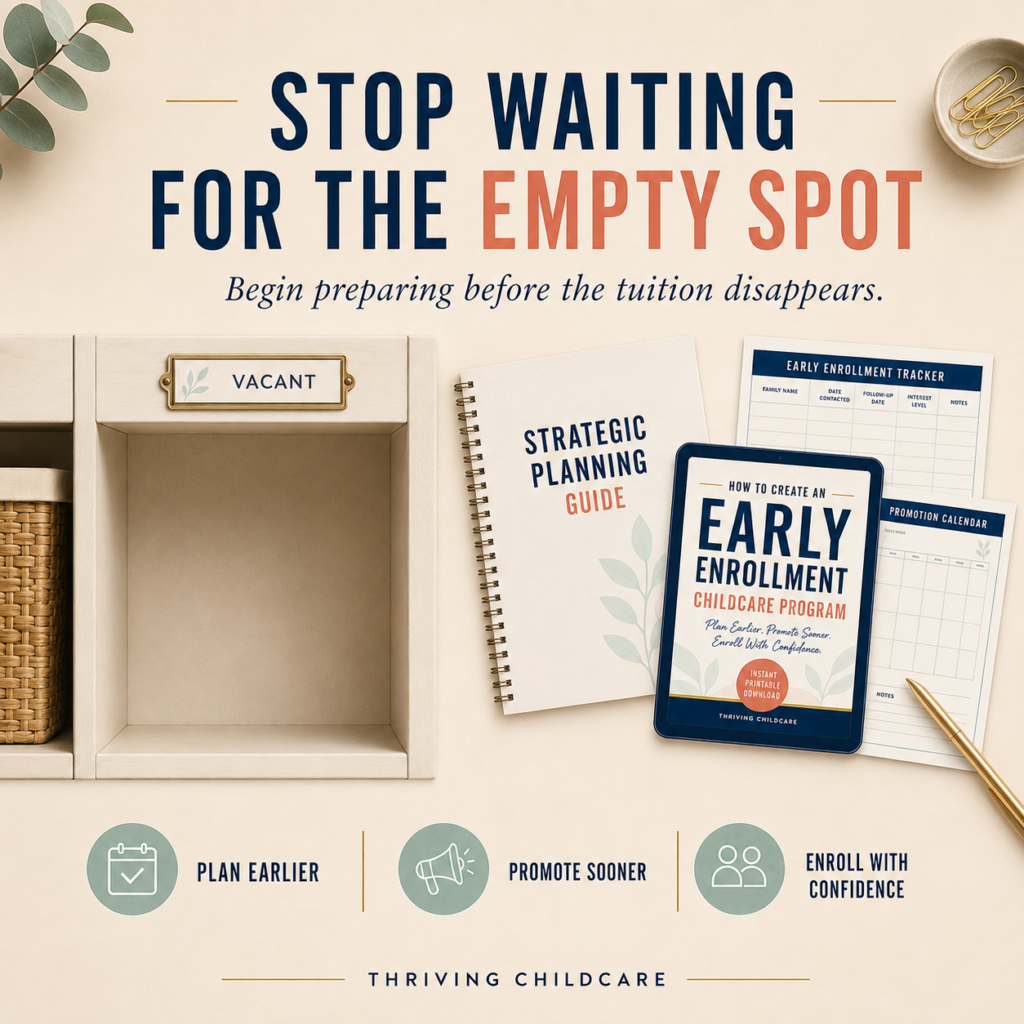 early enrollment childcare program