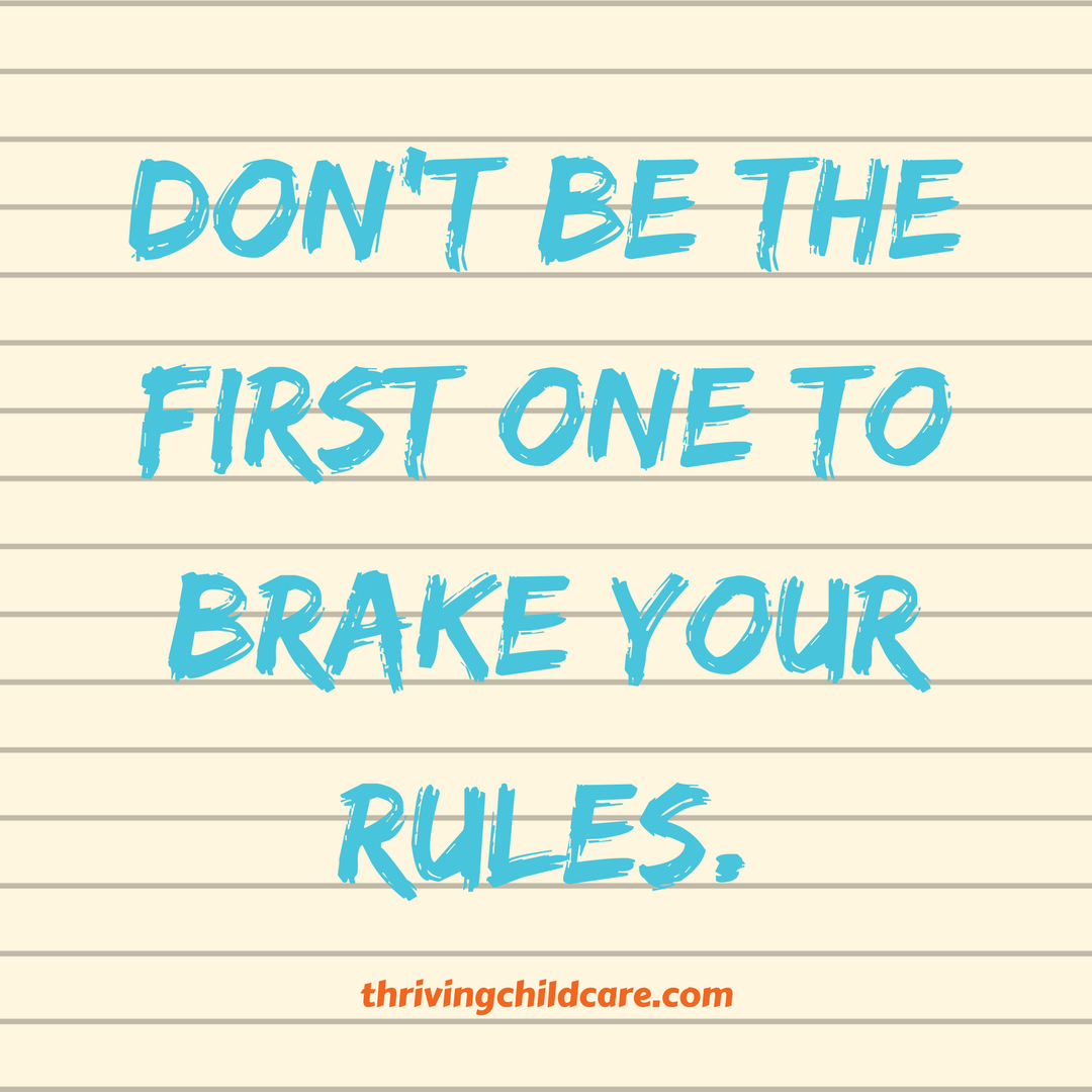 Don't brake your rules - TCC IG (1) - Thriving Childcare
