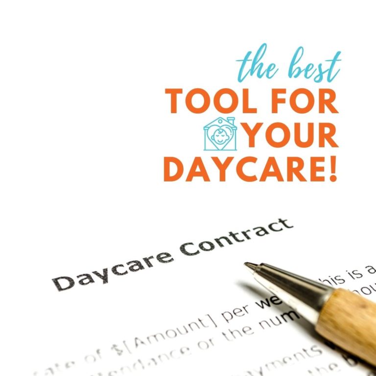 How to write a daycare contract