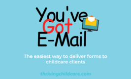 deliver childcare forms
