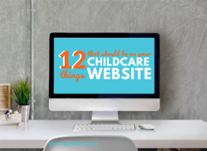 your childcare website