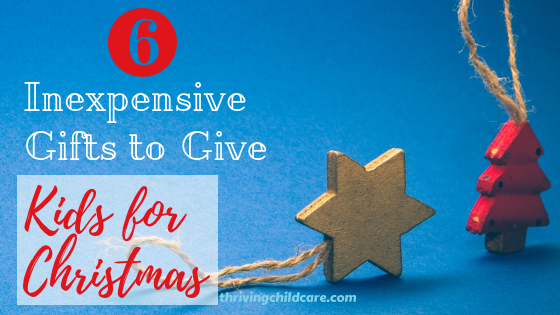 inexpensive Christmas gifts for childcare