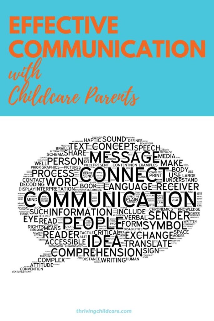 Communication with Childcare Parents