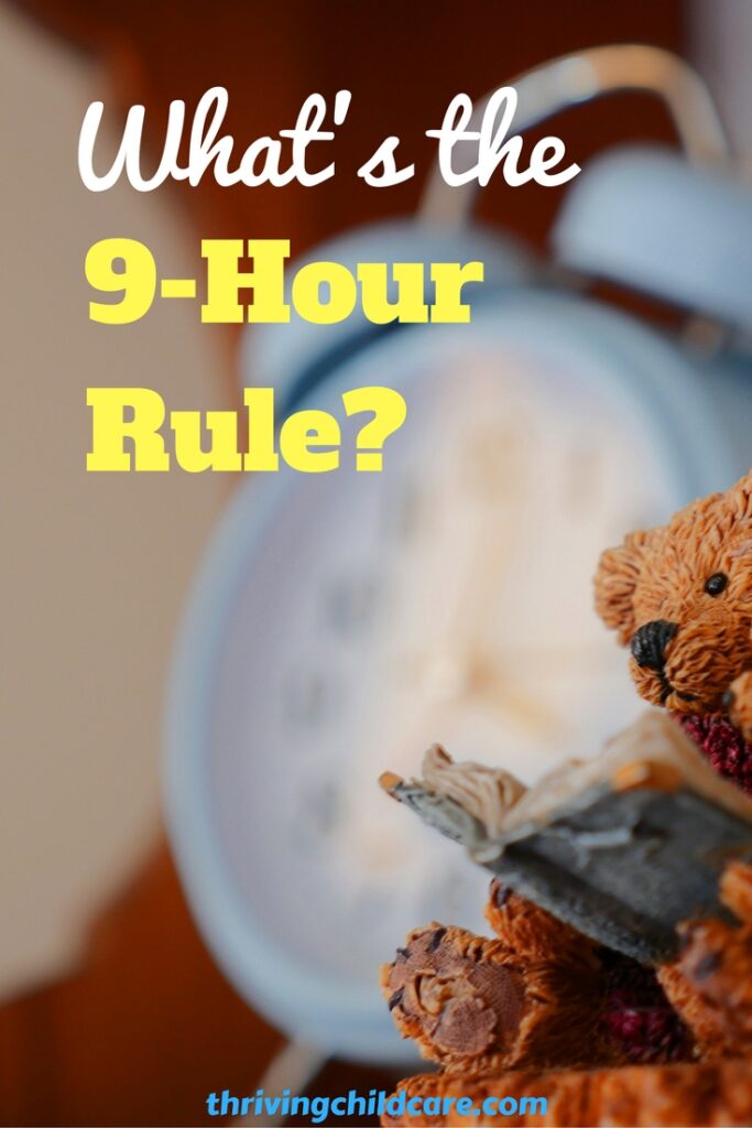 9-hour childcare rule