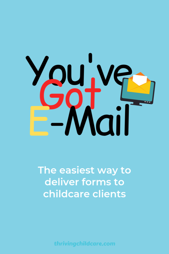 deliver childcare forms