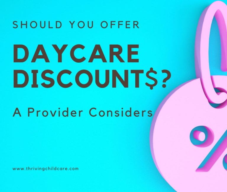 daycare discounts