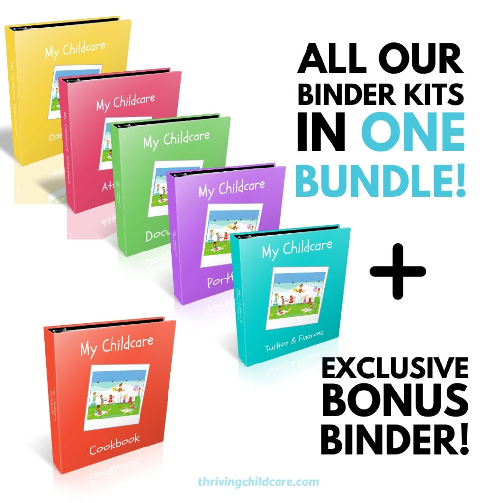 My Childcare Binder Kit Bundle