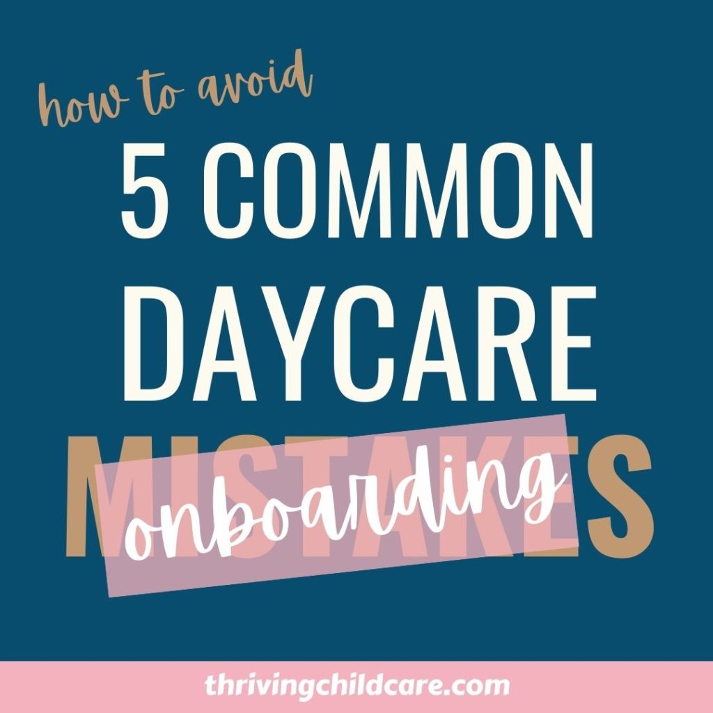 Daycare Onboarding