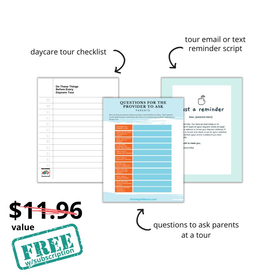 CTS Childcare Template Subscription