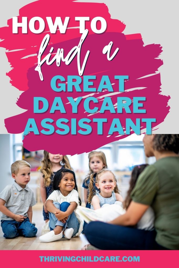hiring daycare assistant