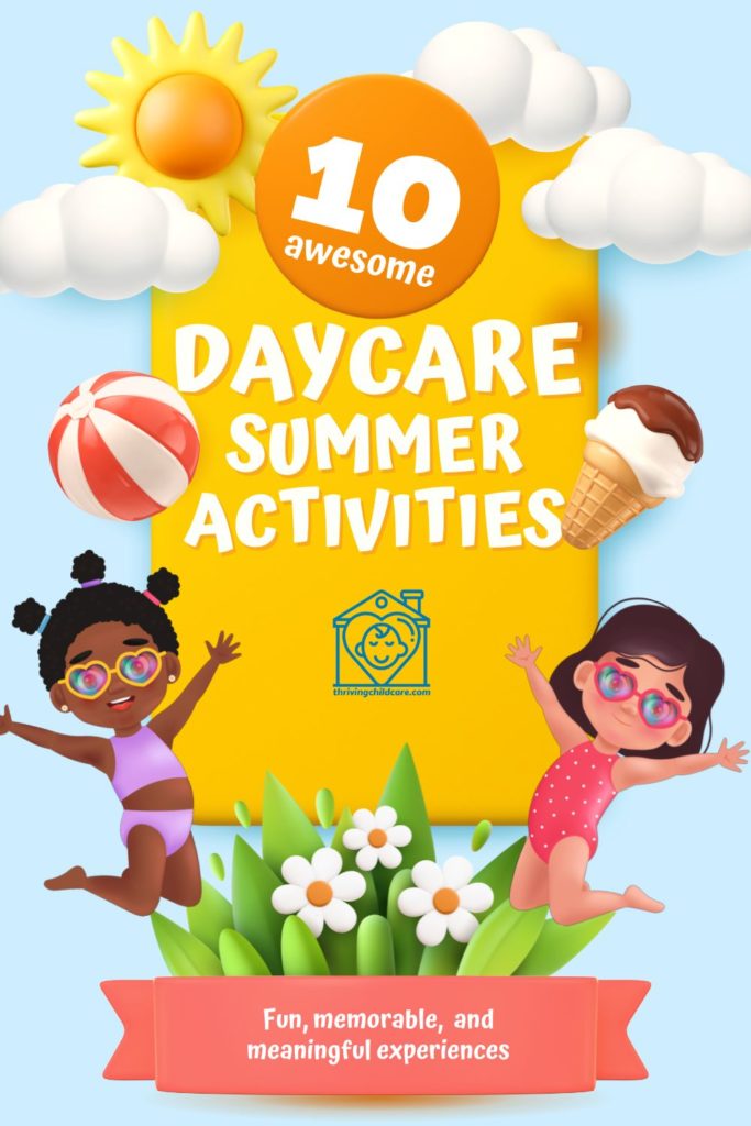 Summer Daycare Activities Kids
