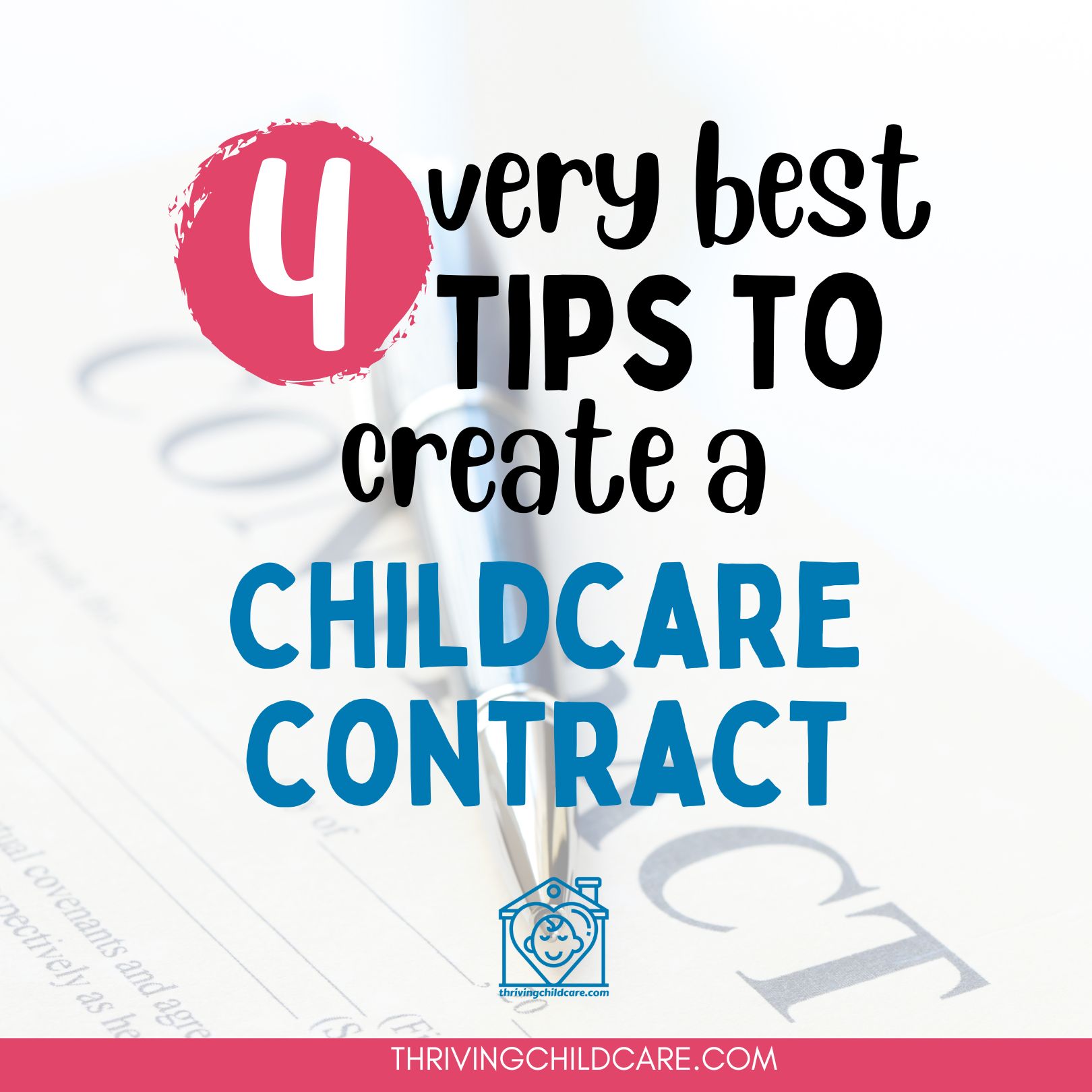 creating your childcare contract