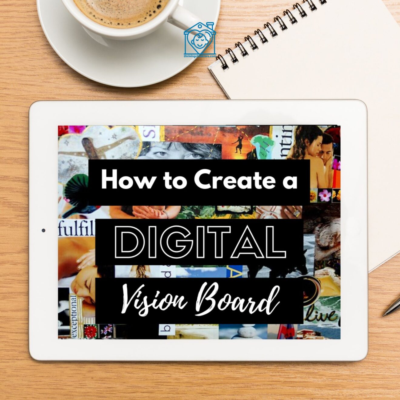 Create A Digital Vision Board TCC PIN Instagram Post 1320x1320 