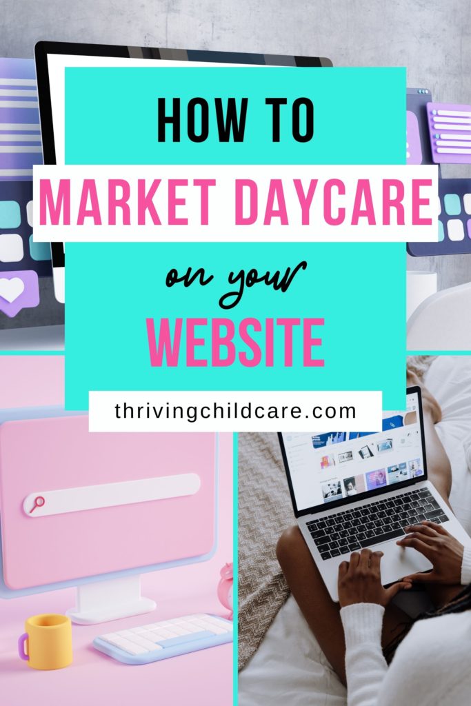 Market With A Daycare Website