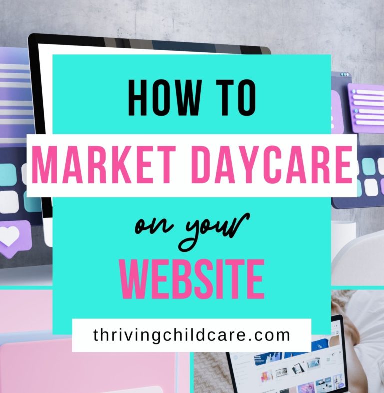 Market With A Daycare Website