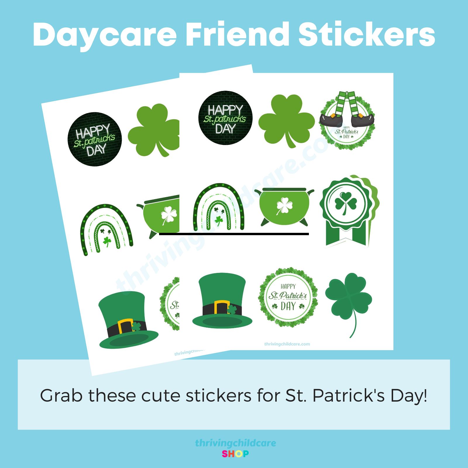 St. Patricks Day Stickers