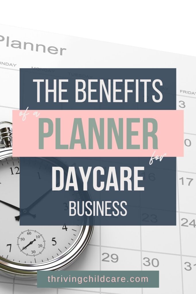 Daycare Planner