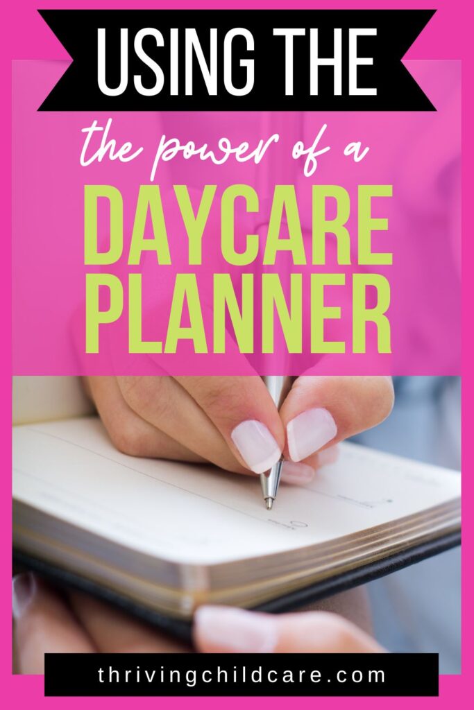daycare planner