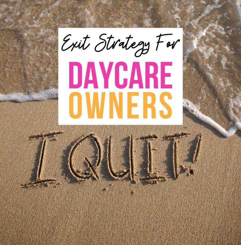 Daycare Owner's Exit Strategy