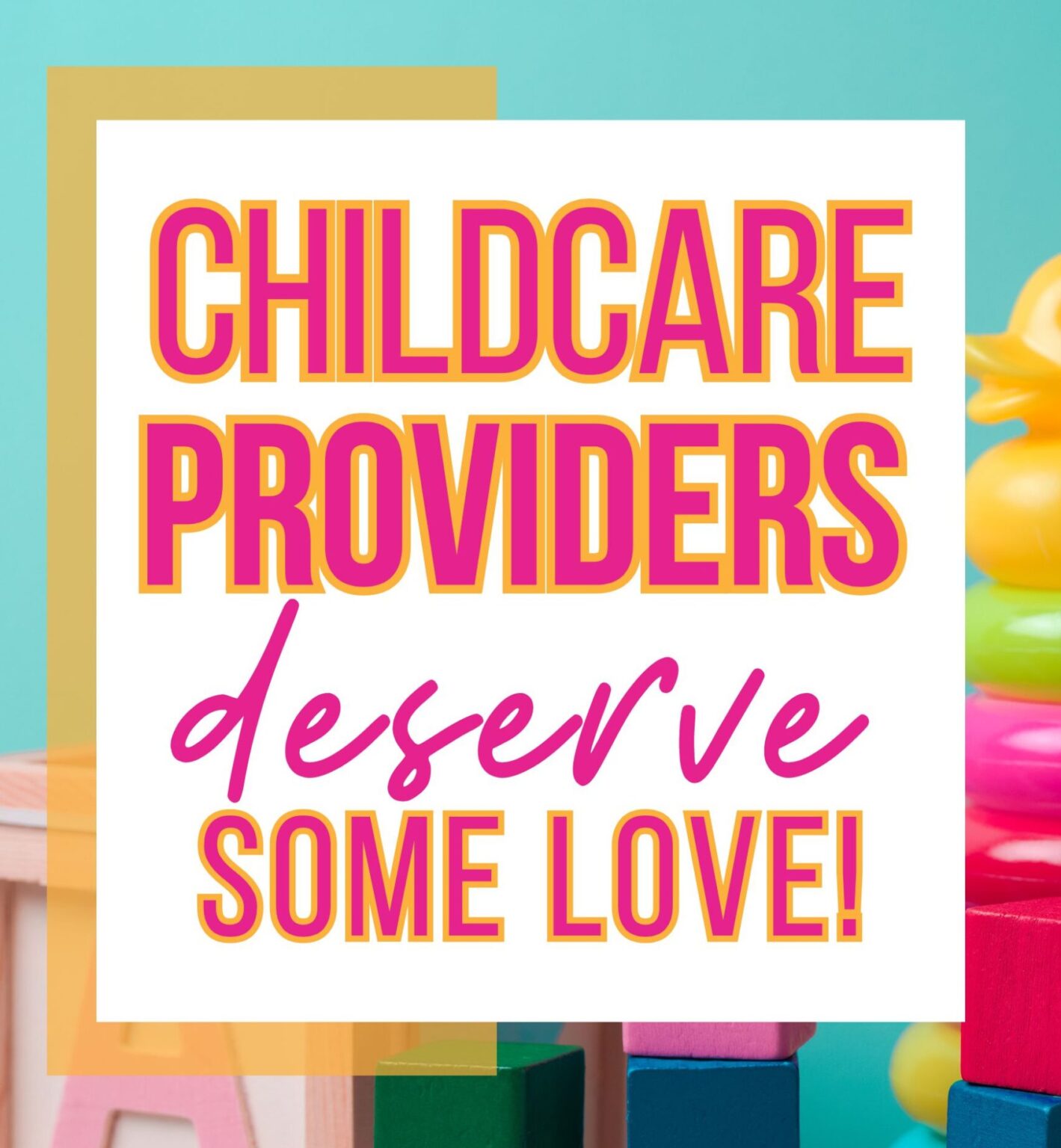 Why Childcare Providers Deserve Some Love Celebrating Provider Appreciation Day Thriving