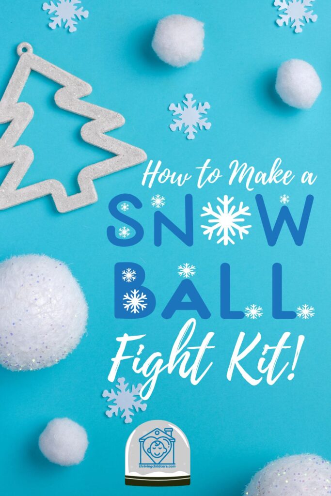 Indoor Snowball Fight Kit