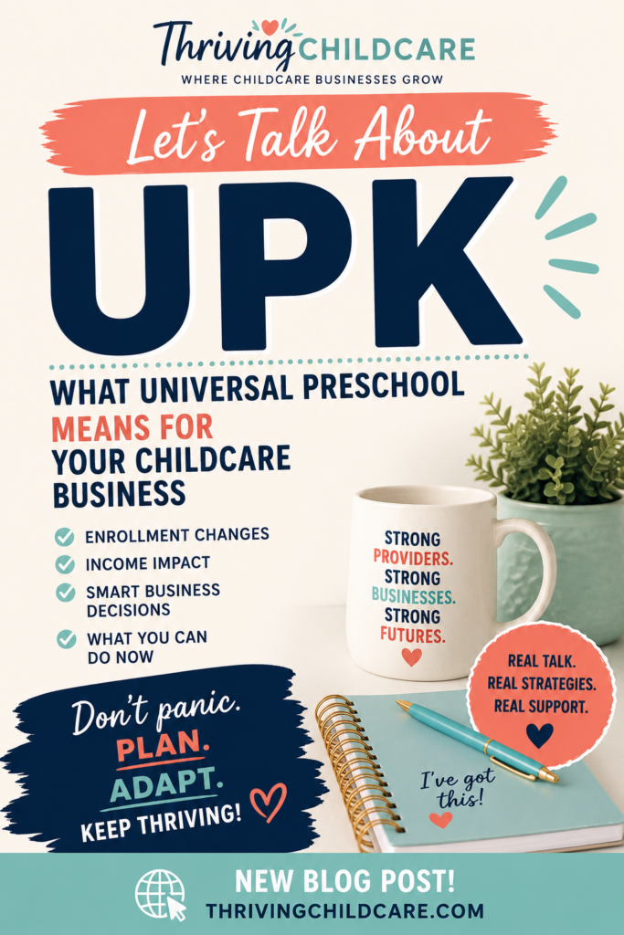 Universal Preschool and childcare providers