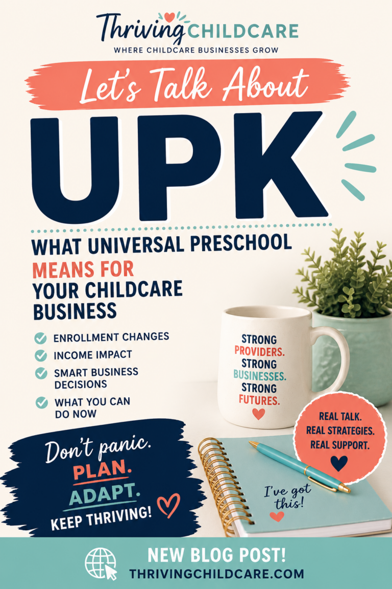 Universal Preschool and childcare providers